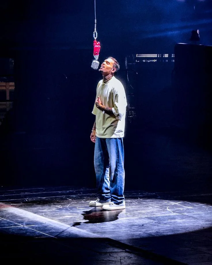 File photo: Chris Brown performs onstage during his 2024 11:11 Tour; it does not show the London case.