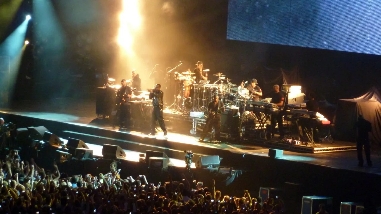 File photo: Jay-Z performs onstage at a 2009 concert.