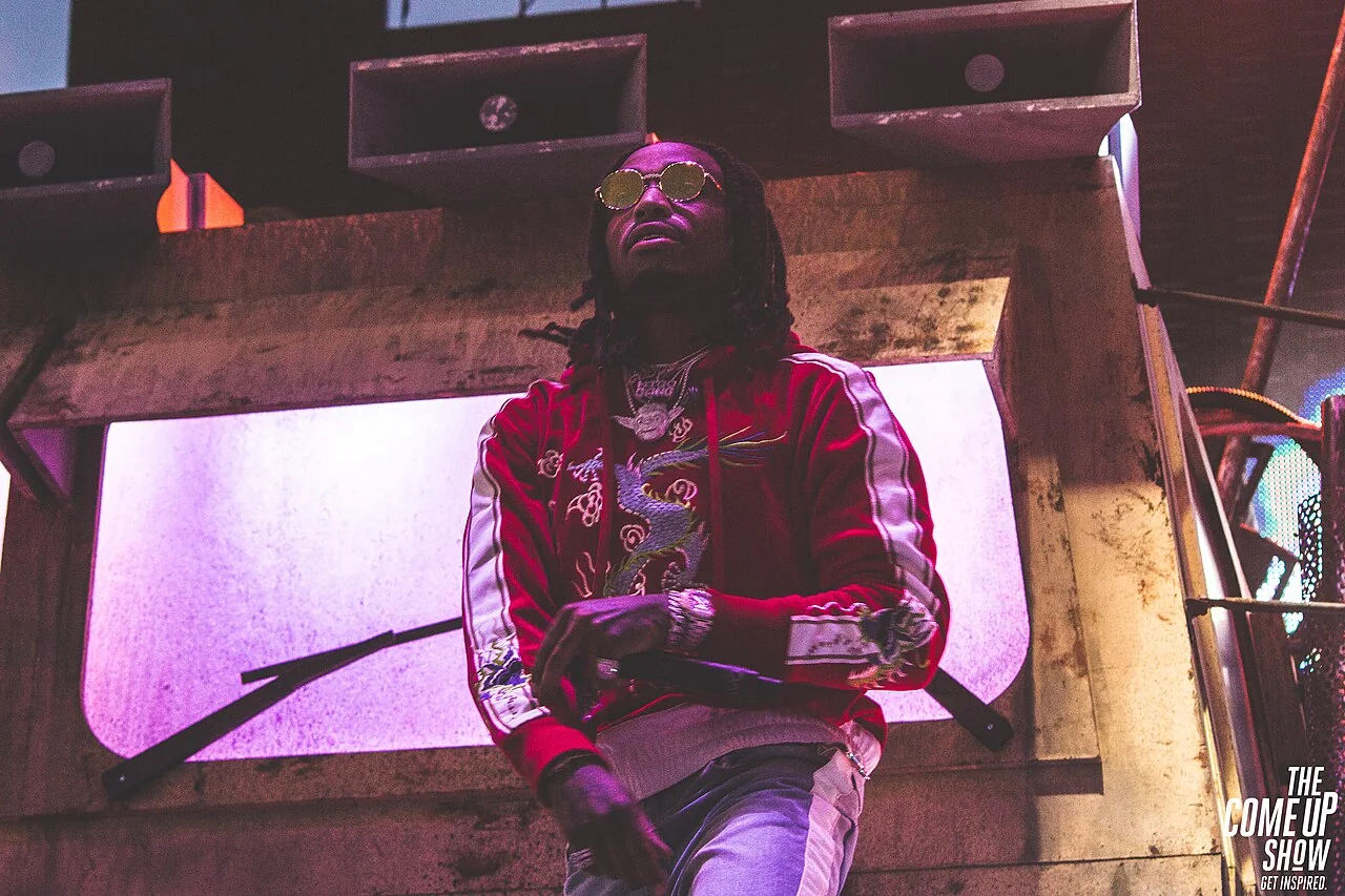 Quavo performing at the Veld festival in August 2017.