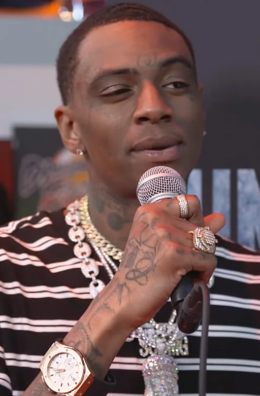 File photo: Soulja Boy during a Bandai Namco Entertainment interview at E3 in June 2018.