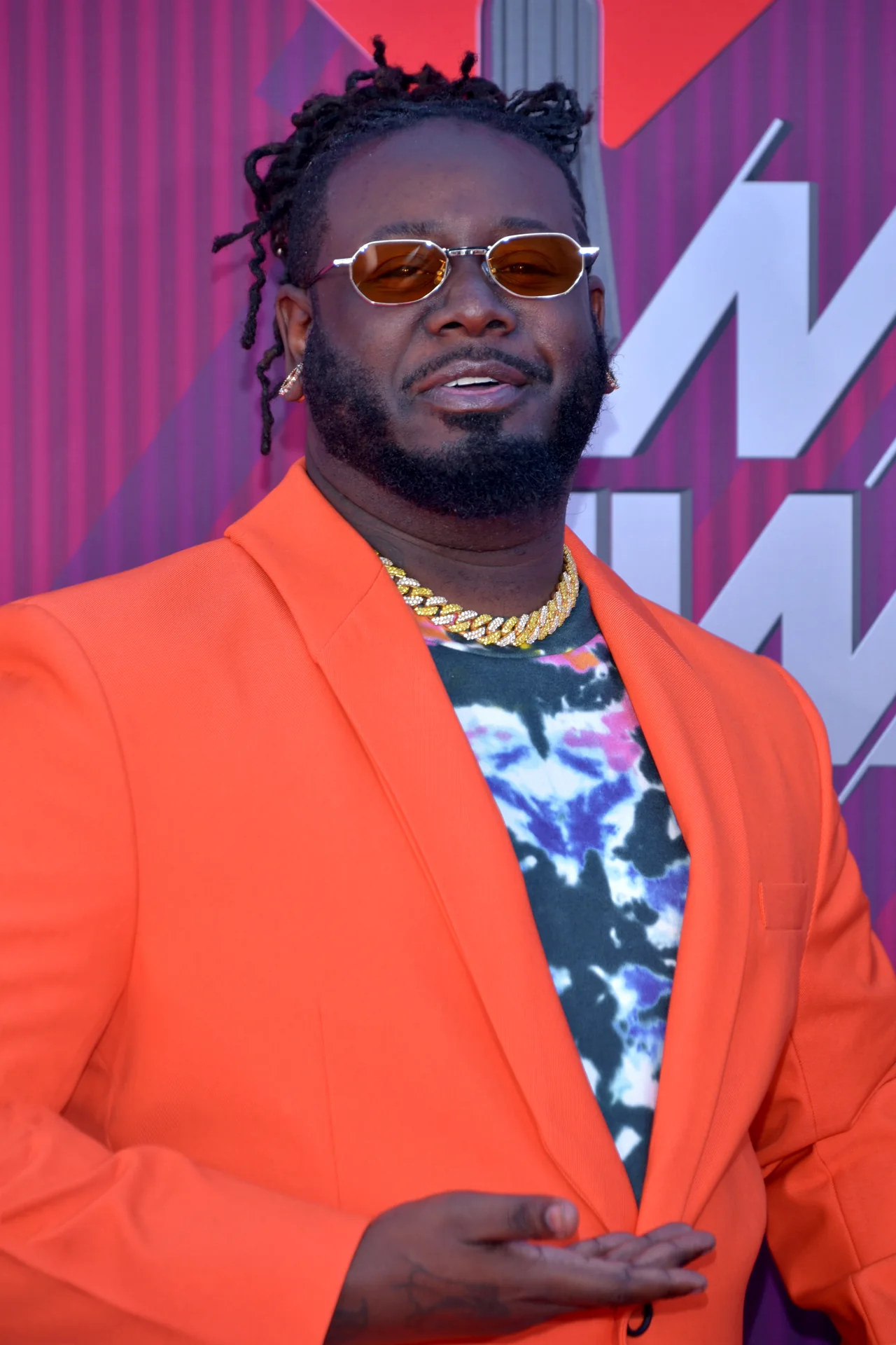 T-Pain at the iHeartRadio Music Awards in 2019.